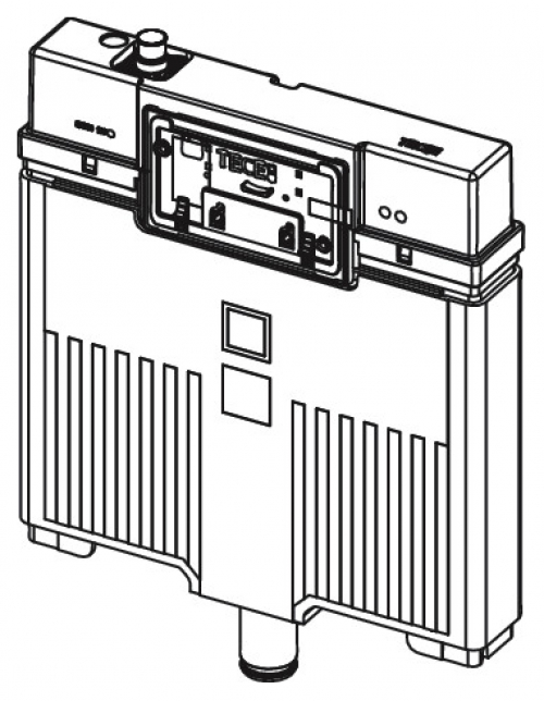 TECE Spülkasten Octa II, Ersatzteil 9820565 - Bild 4