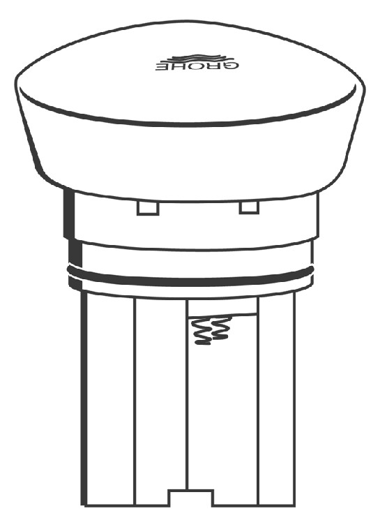 GROHE Kartusche 43497000 für Eurodisc SE und Europlus E chrom  - Bild 2