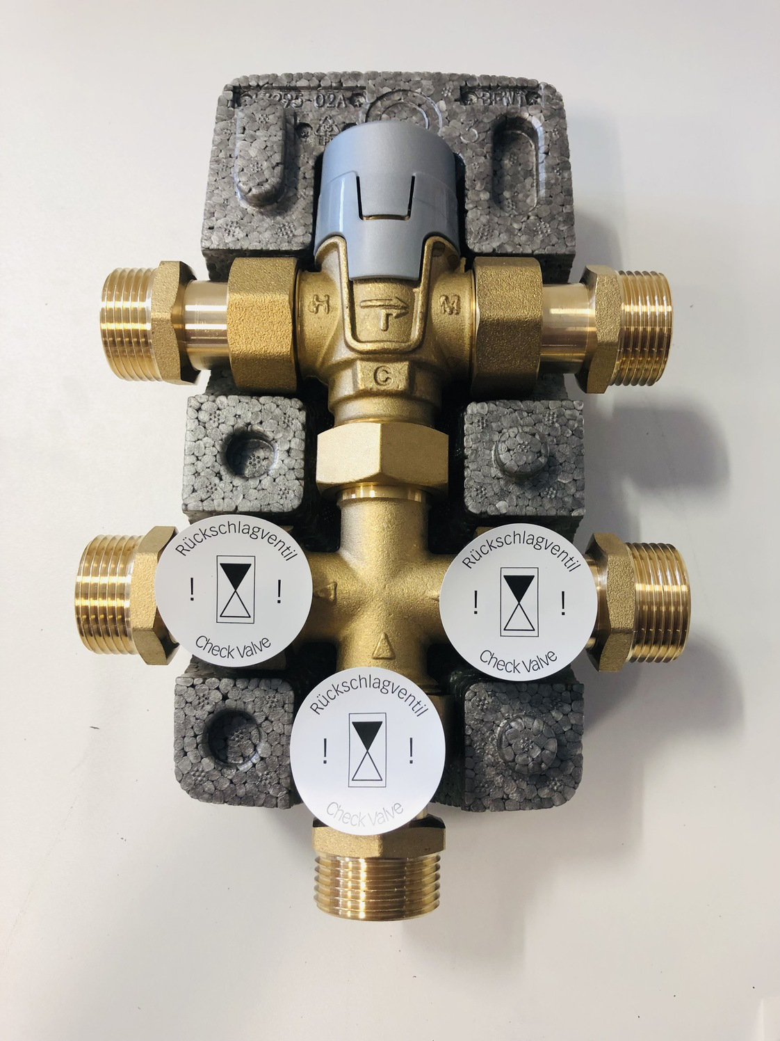 Verschraubungs-Set 1 für Zirkulationsset CBWZS25 inkl. Dichtung - Bild 2