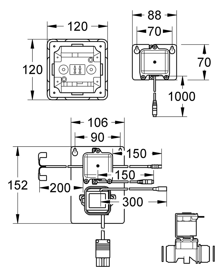 GROHE Austausch-Elektronik Radar 43863000 - Bild 2