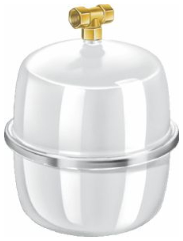 Logafix Ausdehnungsgefäß BU-TD 18 Liter weiss, für Trinkwasser, max. 10 bar 80432074 - Bild 1