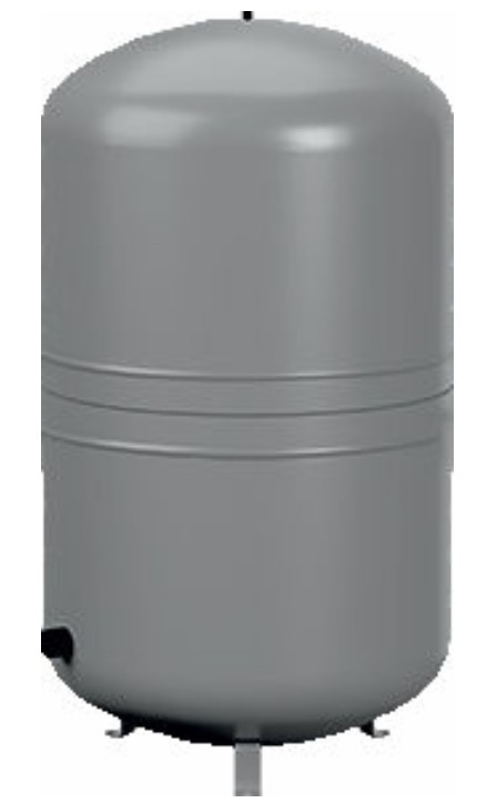 Logafix Ausdehnungsgefäß BU-H140, 140 Liter für Heizung, max. 6 bar silber - Bild 1