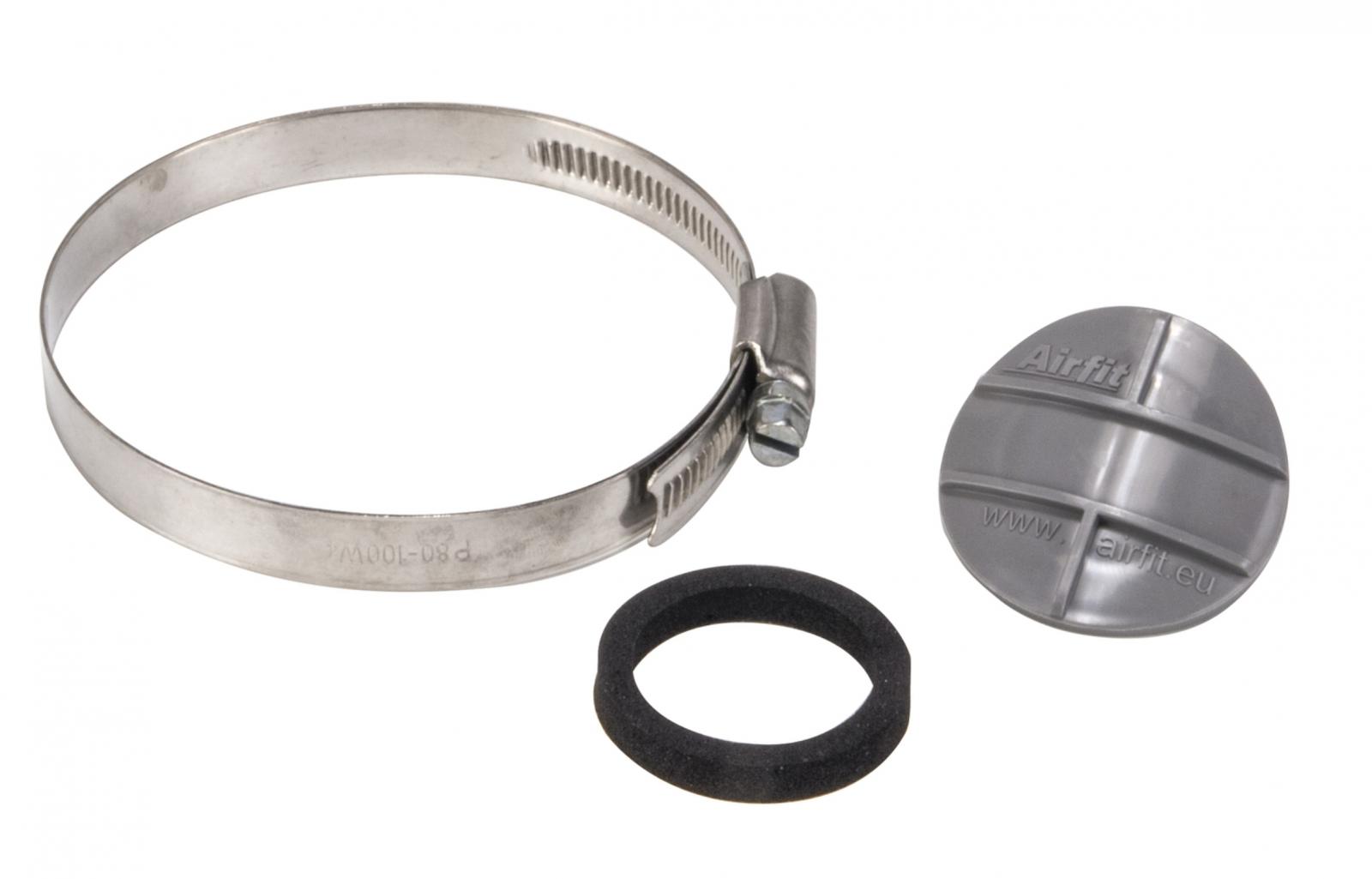 Airfit Reparaturstopfen mit Schelle für Abflussrohre DN 110 Nr. 45110RS - Bild 1