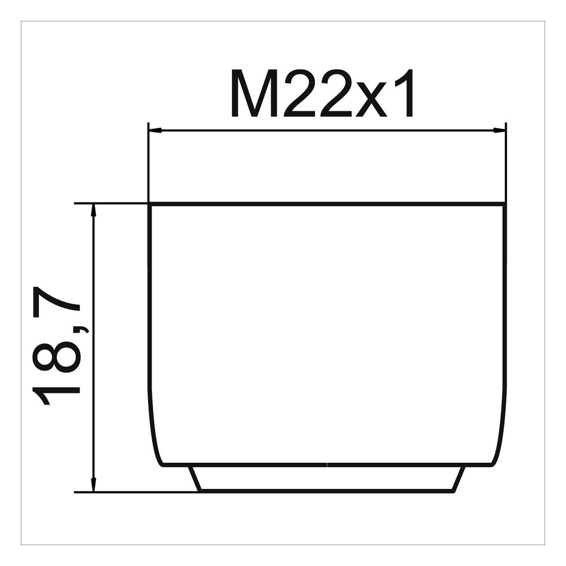 NEOPERL MIKADO PCA Strahlregler verchromt, M22x1, 1.3 l/min