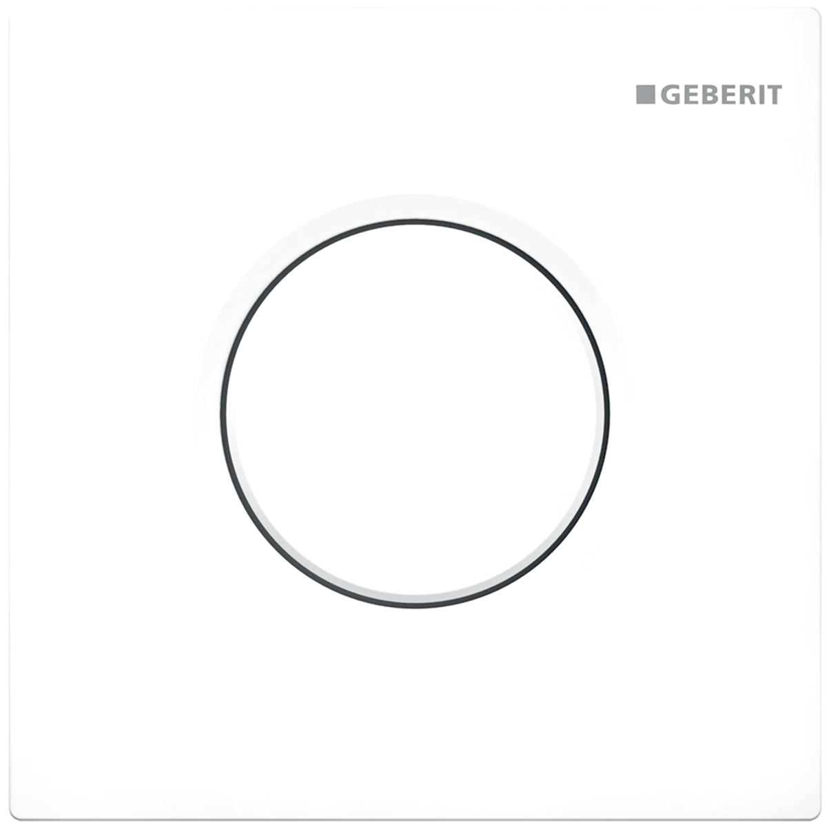 Geberit Urinalsteuerung mit pneumatischer Spülauslösung Typ 01 weiss-alpin 116.011.11.5 - Bild 1