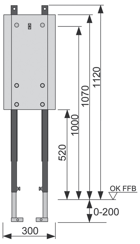 TECEprofil Modul für Stützgriffe und Haltesysteme 9360000 - Bild 2
