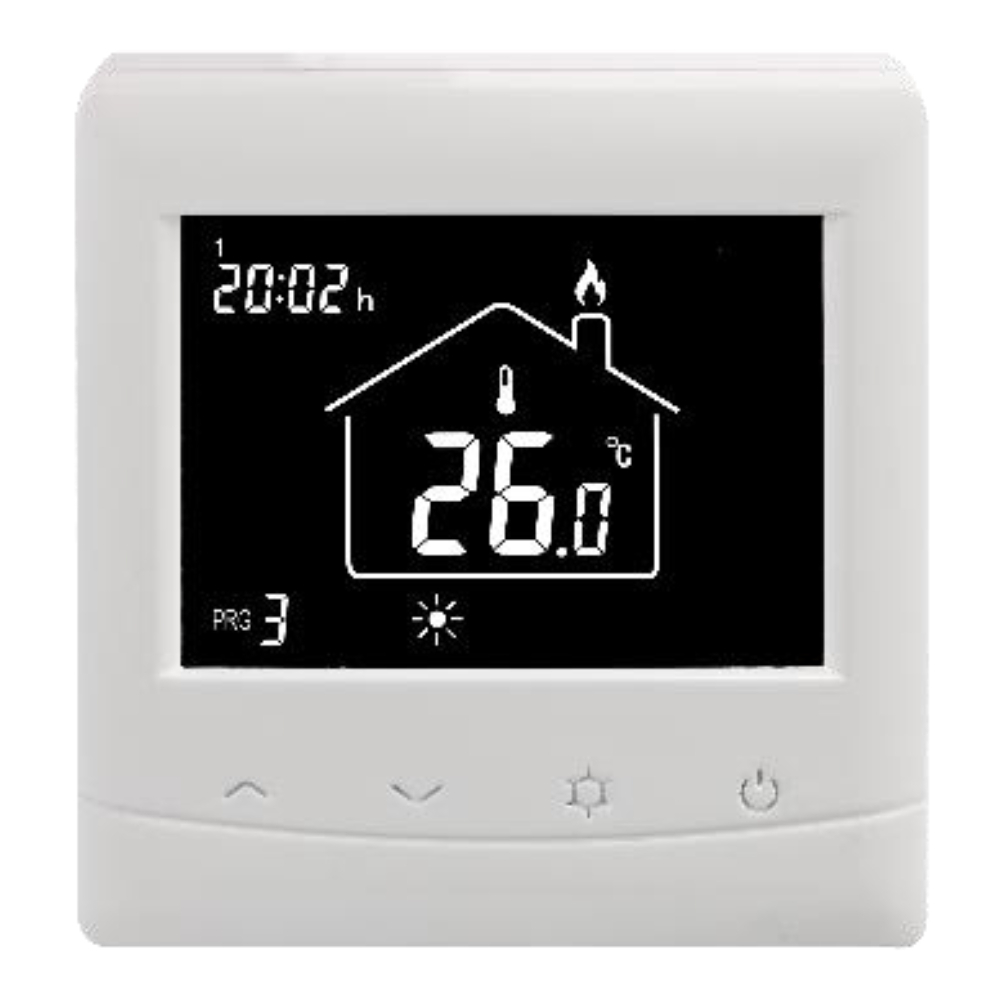 bamaheat ETC 21 Wifi Raumthermostat UP alpinweiß mit Wochenschaltuhr 8002-84.40