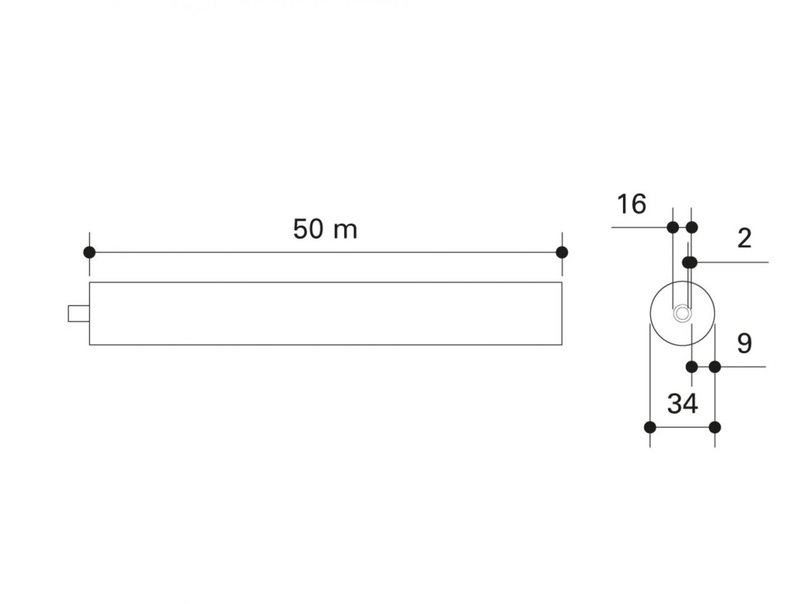 Rohr Alpex F50 Profi 16x2mm vorgedämmt 9mm weiss im Ring je 50m ALPR916 - Bild 2