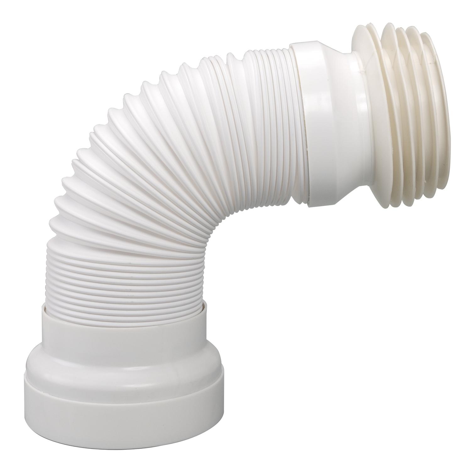 Airfit WC-Anschlussrohr flexibel DN 98 bis DN 105 weiss 90010WA - Bild 1
