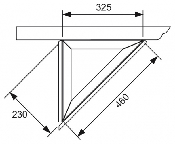 TECEprofil Modulbefestigung 320 für Wand-Eckmontage 9380015 - Bild 2