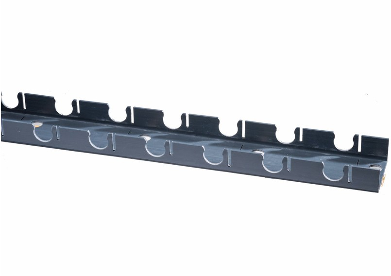 Empur Wand-Clipschiene für Rohr 17 mm, Rohrabstand 50 mm, Länge 2 Meter, 911702 - Bild 1