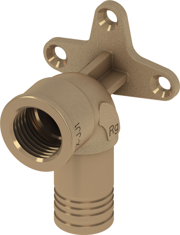 TECElogo-Push Universal-Wandscheibe 20 mm x 1/2'' IG Rotguss/Siliziumbronze 8723003 - Bild 1