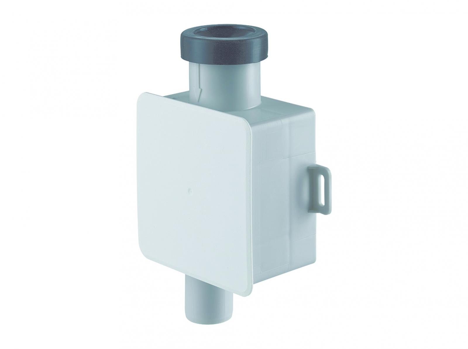 Dallmer Wandeinbau-Kondensat-Siphon 138 DN 32 zum Anschluß von Klimageräten 026200 - Bild 1