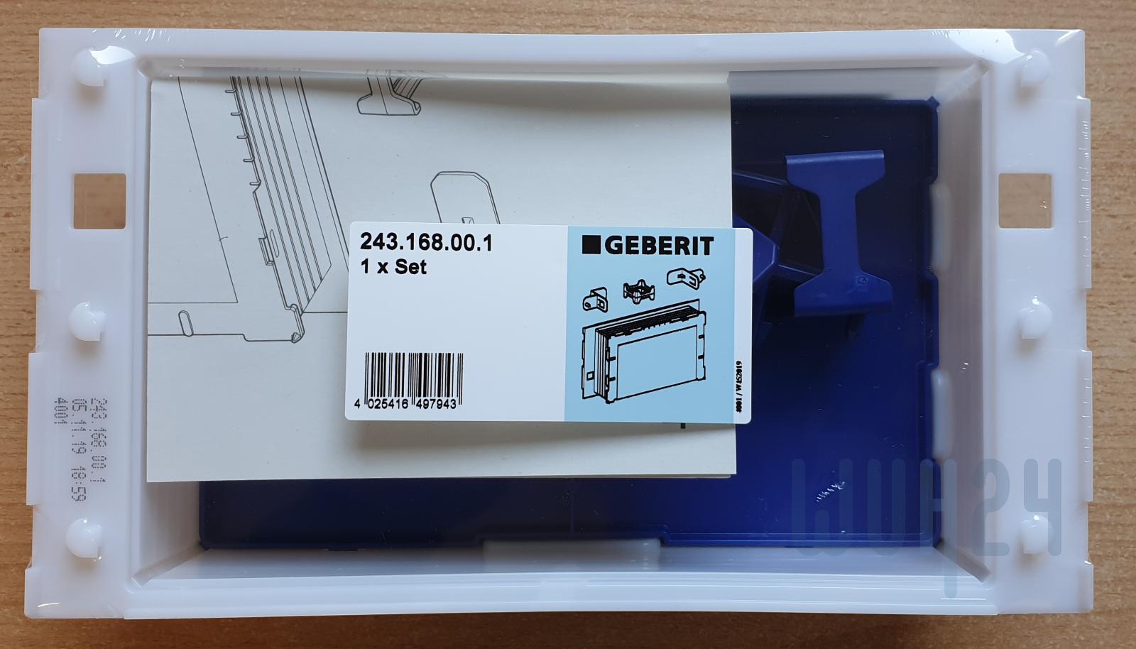 Geberit Sigma Rohbauset flächenbündig zu UP-Spülkasten 243.168.00.1 - Bild 2