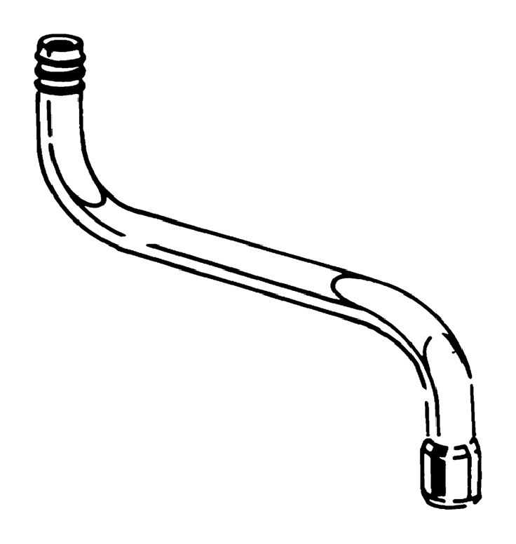 GROHE Rohrauslauf Costa Ausladung 200mm schwenkbar 13051000 - Bild 2
