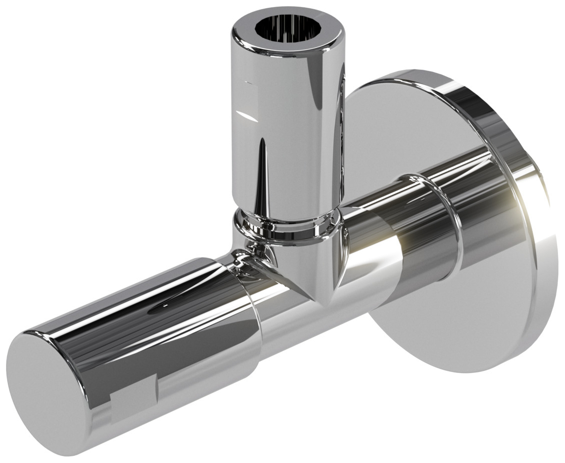 VIGOUR Design-Eckventil V3 Gewindeanschluss 1/2'' verchromt