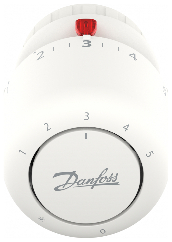 Danfoss Thermostatkopf Aero RA Click gasgefüllt 7-28°C mit Fühler und Nullabsperrung 015G4598 - Bild 3