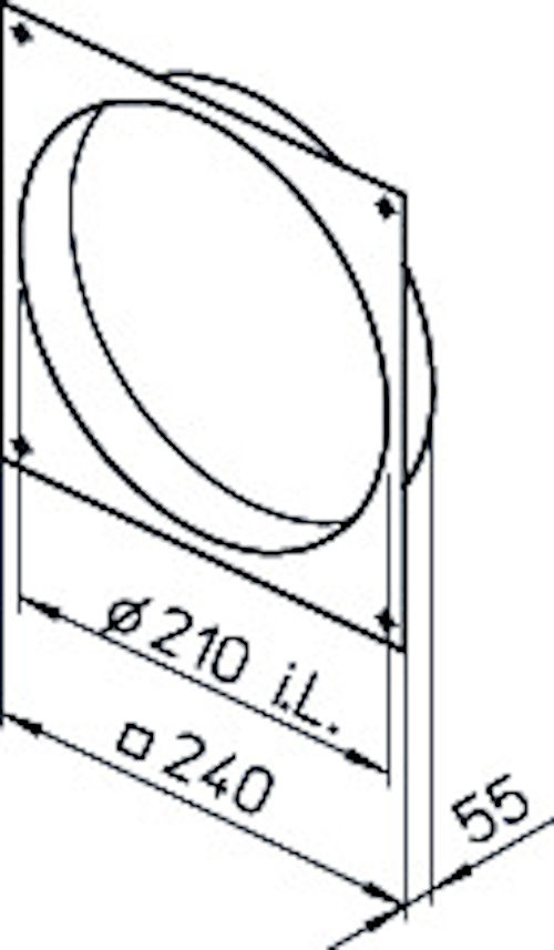 Helios Formstück F 200 Stahlblech verzinkt 00804 - Bild 2