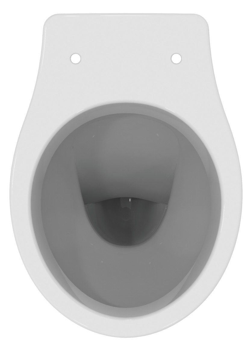 Ideal Standard Standtiefspül-WC Eurovit weiß, Abgang außen waagrecht W333101 - Bild 2