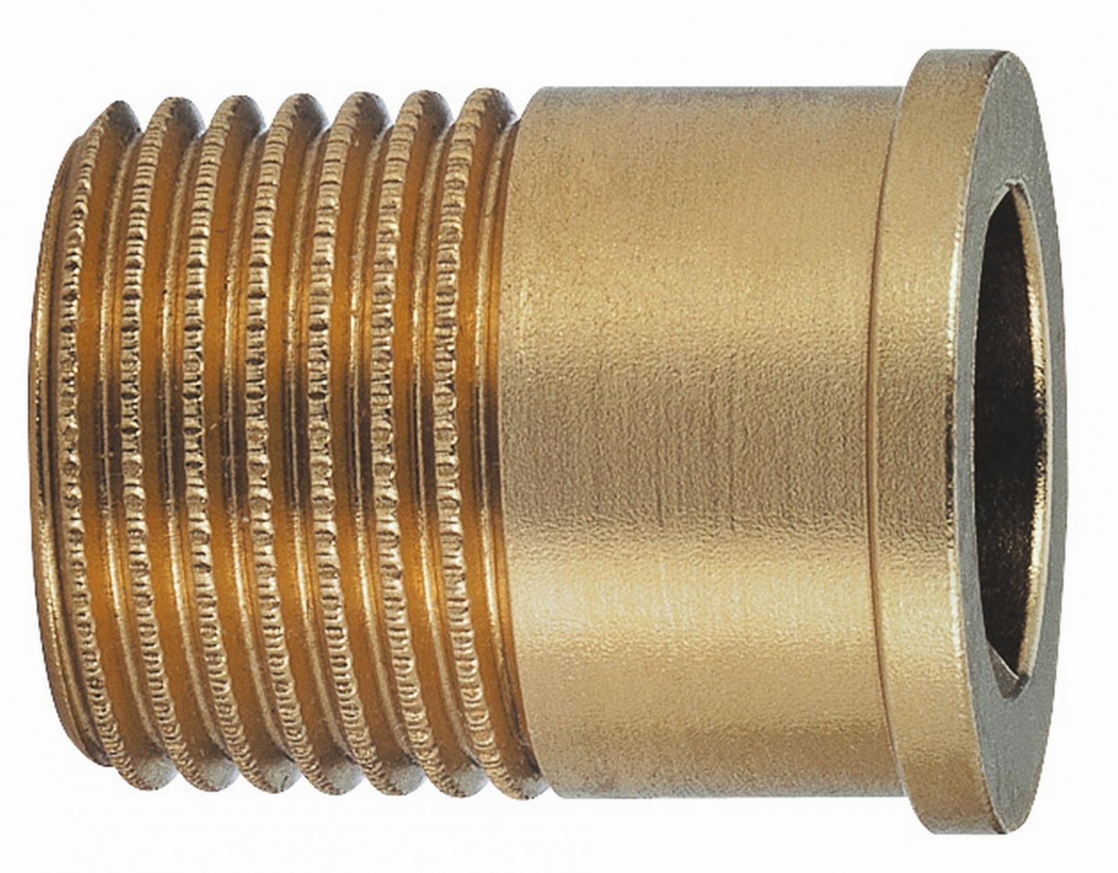 Heimeier Schraubnippel R 1'' flachdichtend, für Ventilgehäuse DN 25 - Bild 1