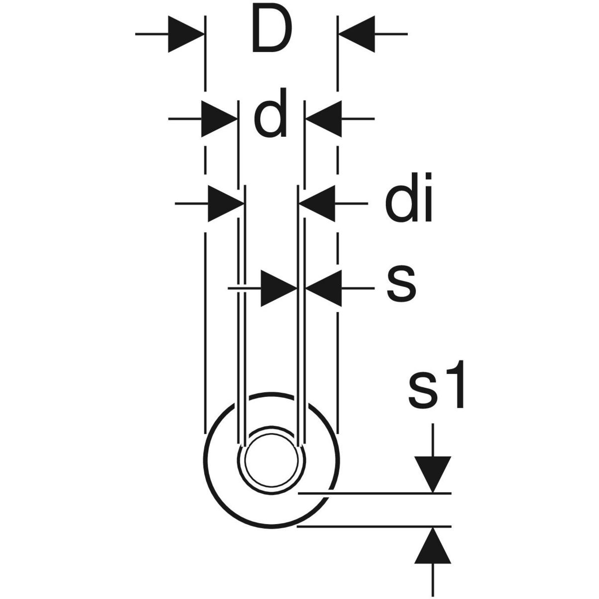Geberit FlowFit Systemrohr ML, Therm d=16x2mm Dämmung=10mm Rolle=50m rot 619.170.00.1 - Bild 2