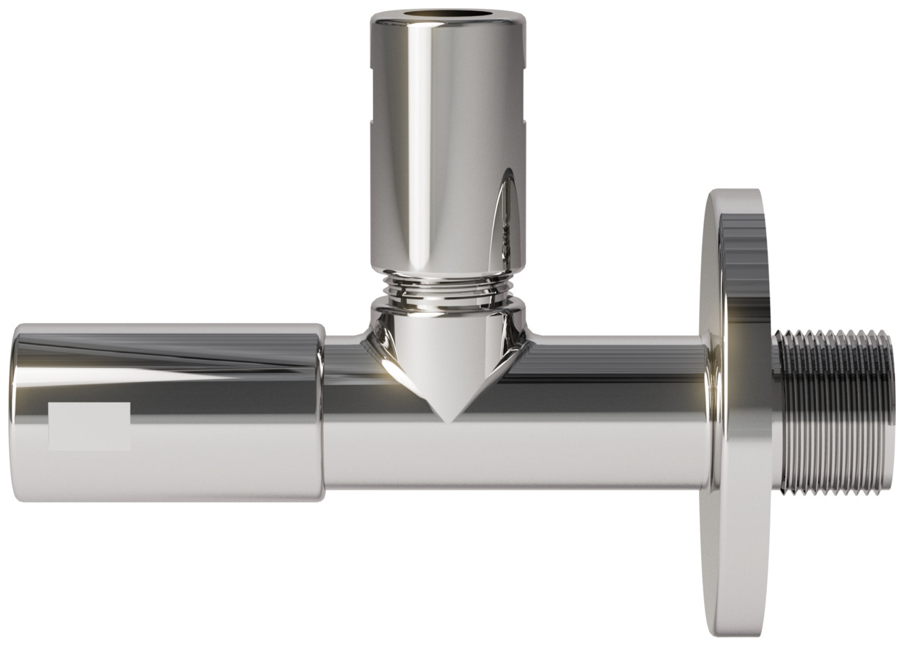 VIGOUR Design-Eckventil V3 1/2'' verchromt