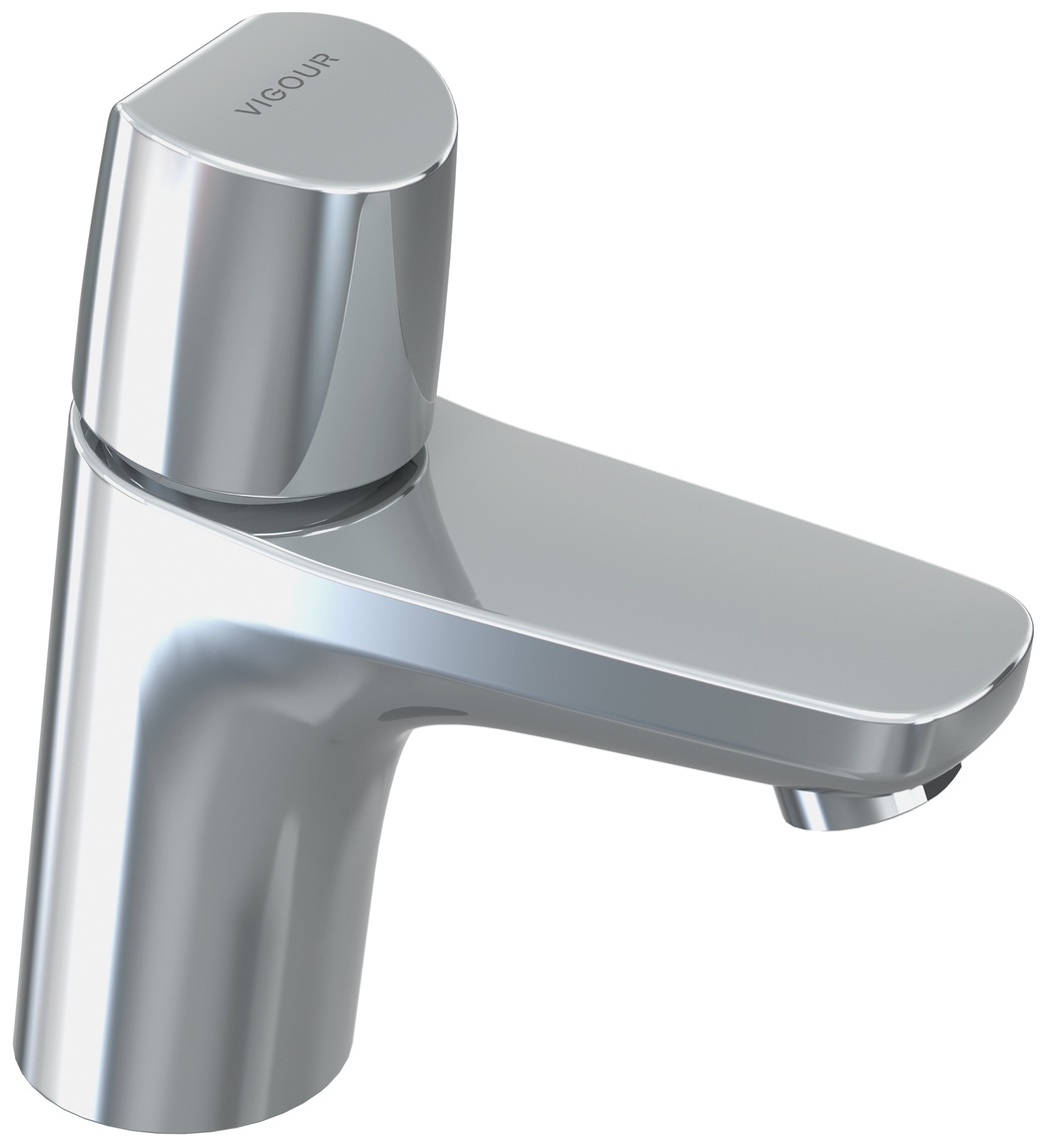 VIGOUR Standventil derby V3 für Kaltwasser ohne Ablaufgarnitur verchromt