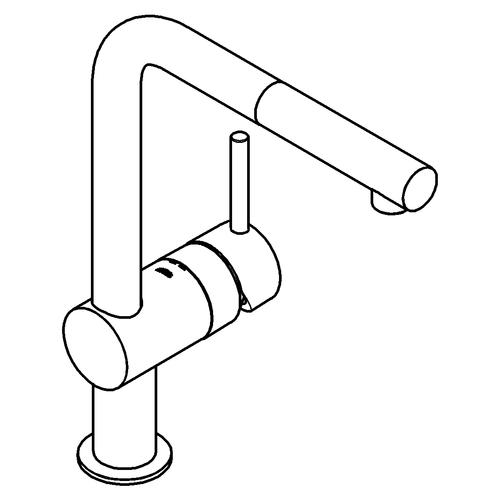 Grohe Minta Einhand-Spültischbatterie chrom 32168000 - Bild 2