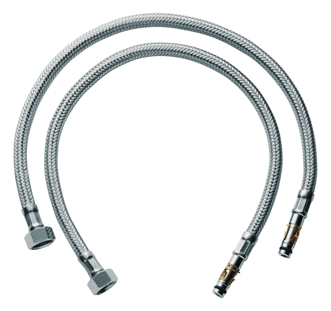 GROHE Druckschlauch 3/8''x484 chrom 45484000 - Bild 1
