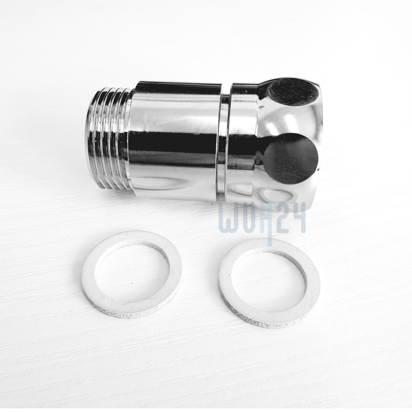 Allmess Wasserzähler Ausgleichstück 9059 für Badewannenzähler BWZ 3/4'' IG/AG  - Bild 1