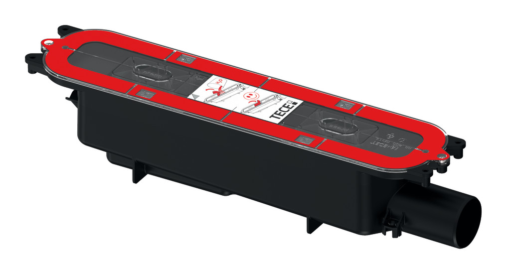 TECEdrainprofile Ablauf DN 50 Norm, Auslauf seitlich mit Dichtmanschette Seal-System 673002 - Bild 2