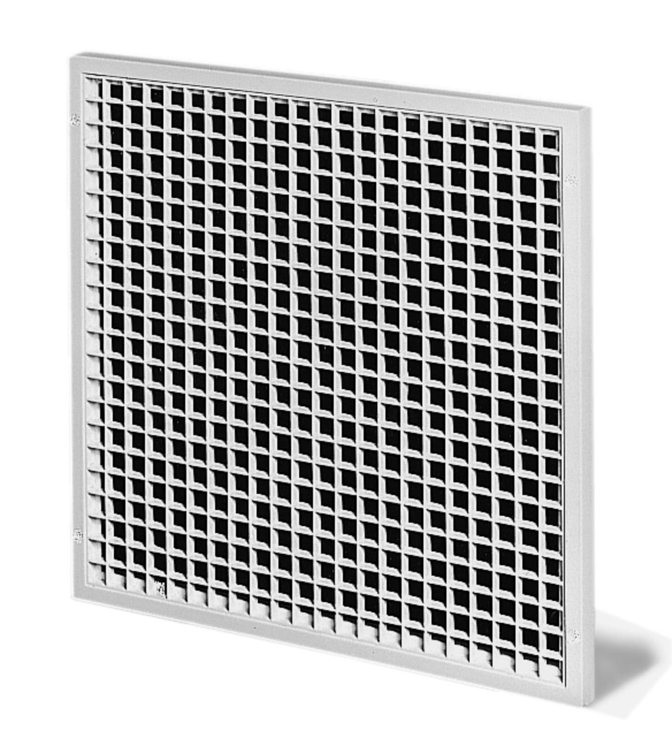 Helios Lüftungsgitter G 315 Kunststoff weiss 315 x 315 mm inkl. Befestigungsmaterial 00798 - Bild 1