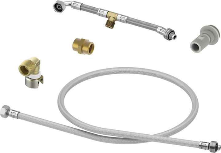 TECEprofil Anschluss-Feinbauset für Modul Dusch-WC universal 1120 mm 9880052 - Bild 1