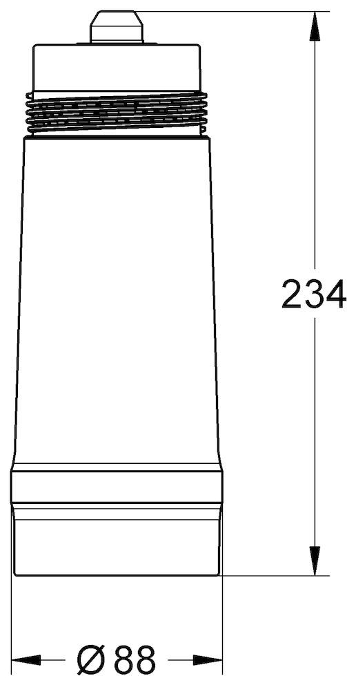 GROHE Blue Aktivkohlefilter BWT-Austauschfilter für GROHE Blue 40547001 - Bild 3