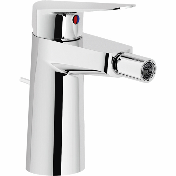 VIGOUR Einhand-Bidet-Batterie one verchromt mit Zugstangen-Ablaufgarnitur - Bild 1