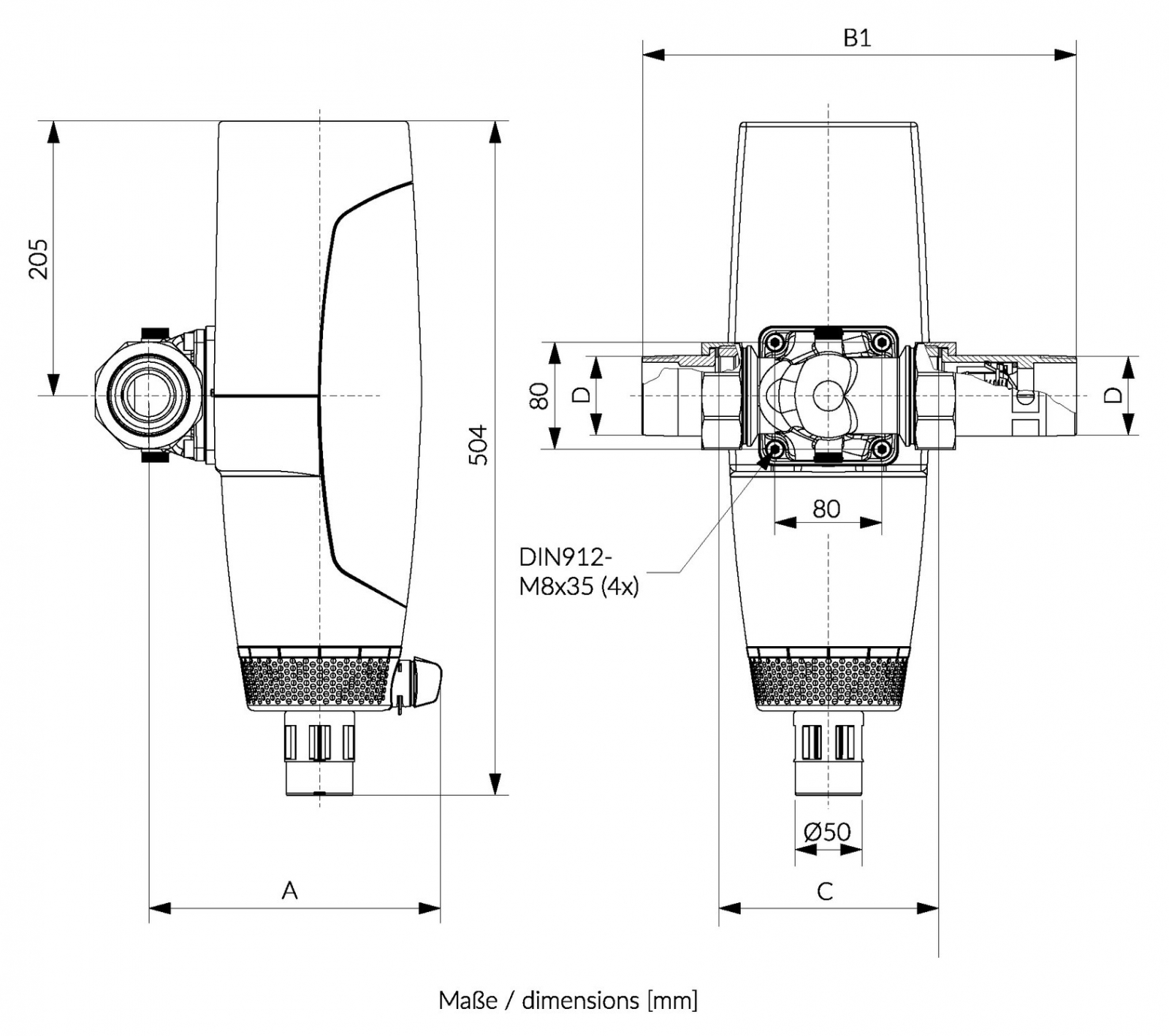 CONEL Hauswasserstation CLEAR PRO RD 2'' Rückspülfilter mit Druckminderer und Einbaudrehflansch - Bild 2