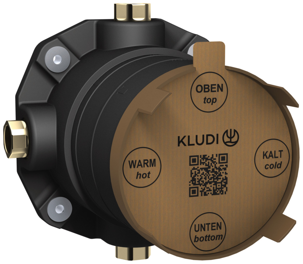 KLUDI SLIM.BOXX UP-Rohbau-Set ohne Feinbau-Set ohne Funktionseinheit