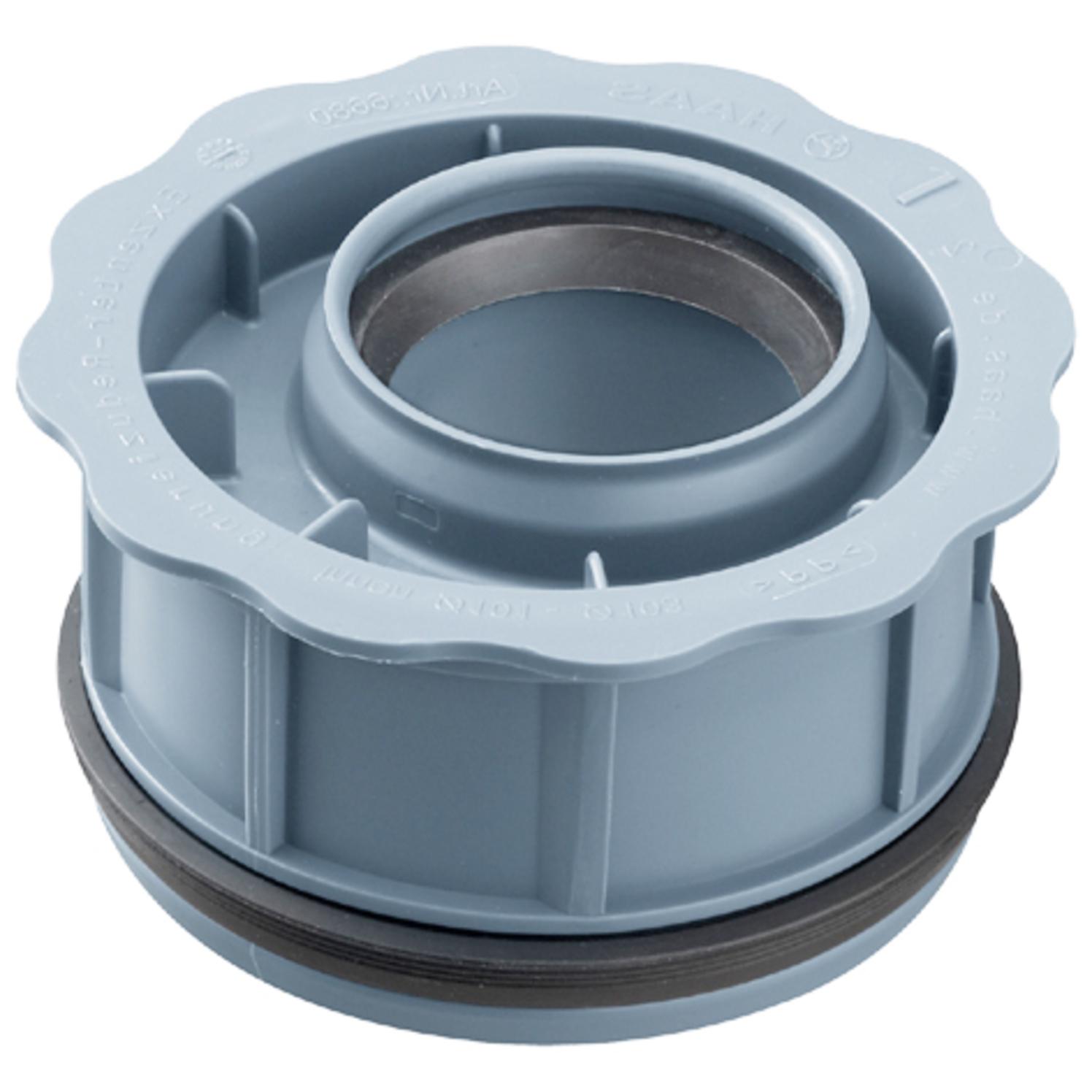 Airfit Abwasserinnenreduzierstück PP DN 110 x 50 blau für HT und KG Rohre I.101-103 mm 10850IR - Bild 1