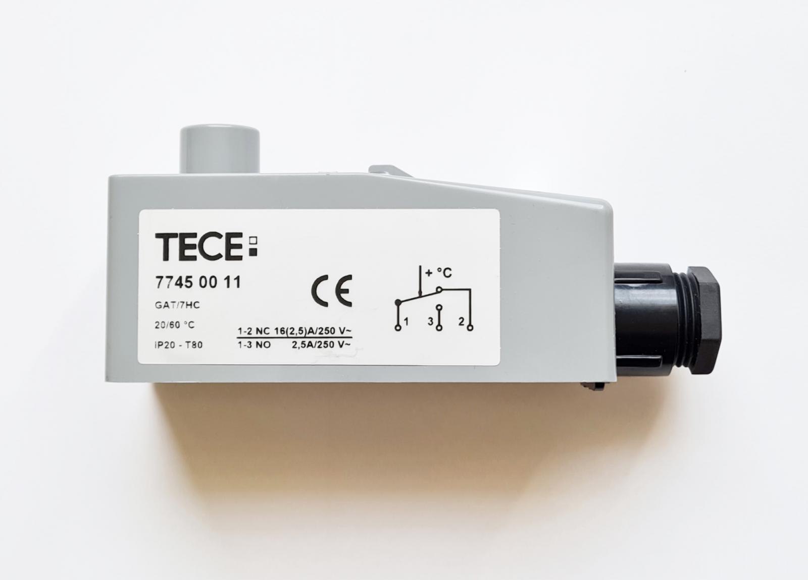 TECEfloor Anlegethermostat 20-60 °C IP20 STB 77450011 - Bild 3