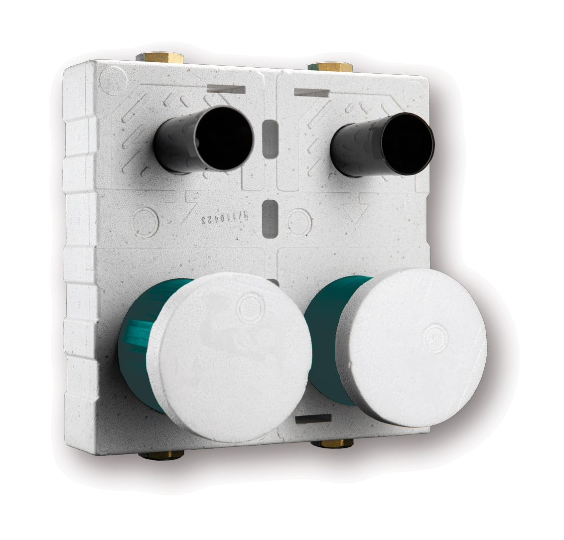 Wasserzähler Modul UP-fix Plus DUO 3/4'' mit Allmess Meßkapsel UP 6000-MK, Oberteile (Eichung 2024) - Bild 2