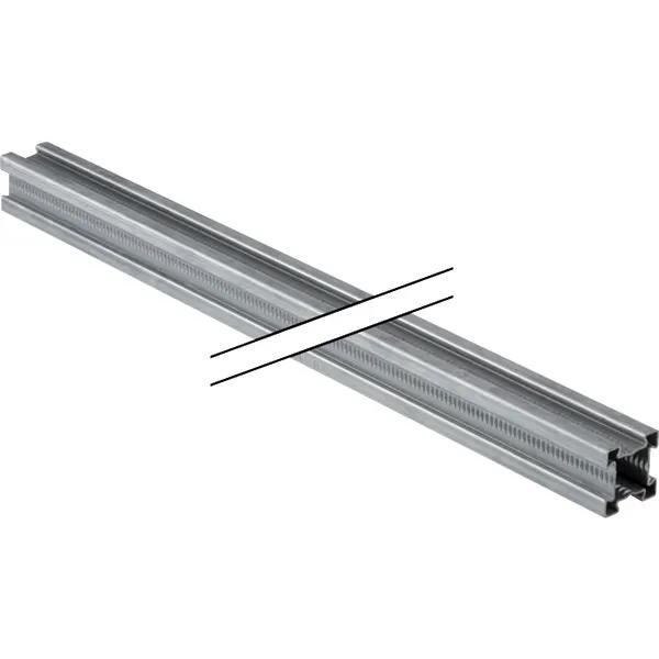 Geberit GIS Profil 3,2x3,2 cm verzinkt 461.000.25.1 in Stangen je 5 Meter - Bild 1