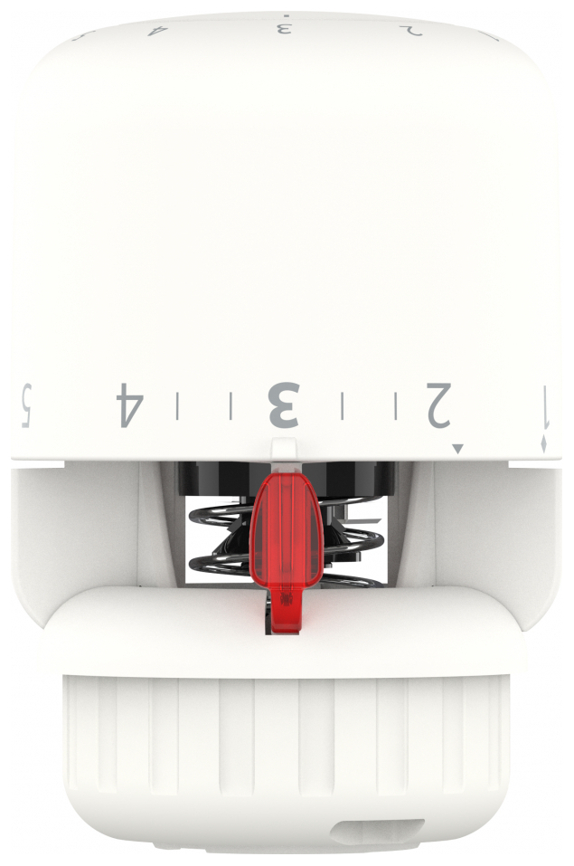 Danfoss Thermostatkopf Aero RA Click gasgefüllt 7-28°C mit Fühler und Nullabsperrung 015G4598 - Bild 4