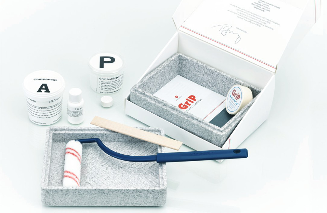 GriP Original AntiRutsch-Set für Badezimmer und Nassbereiche, für maximal 1,2 qm Beschichtung - Bild 1