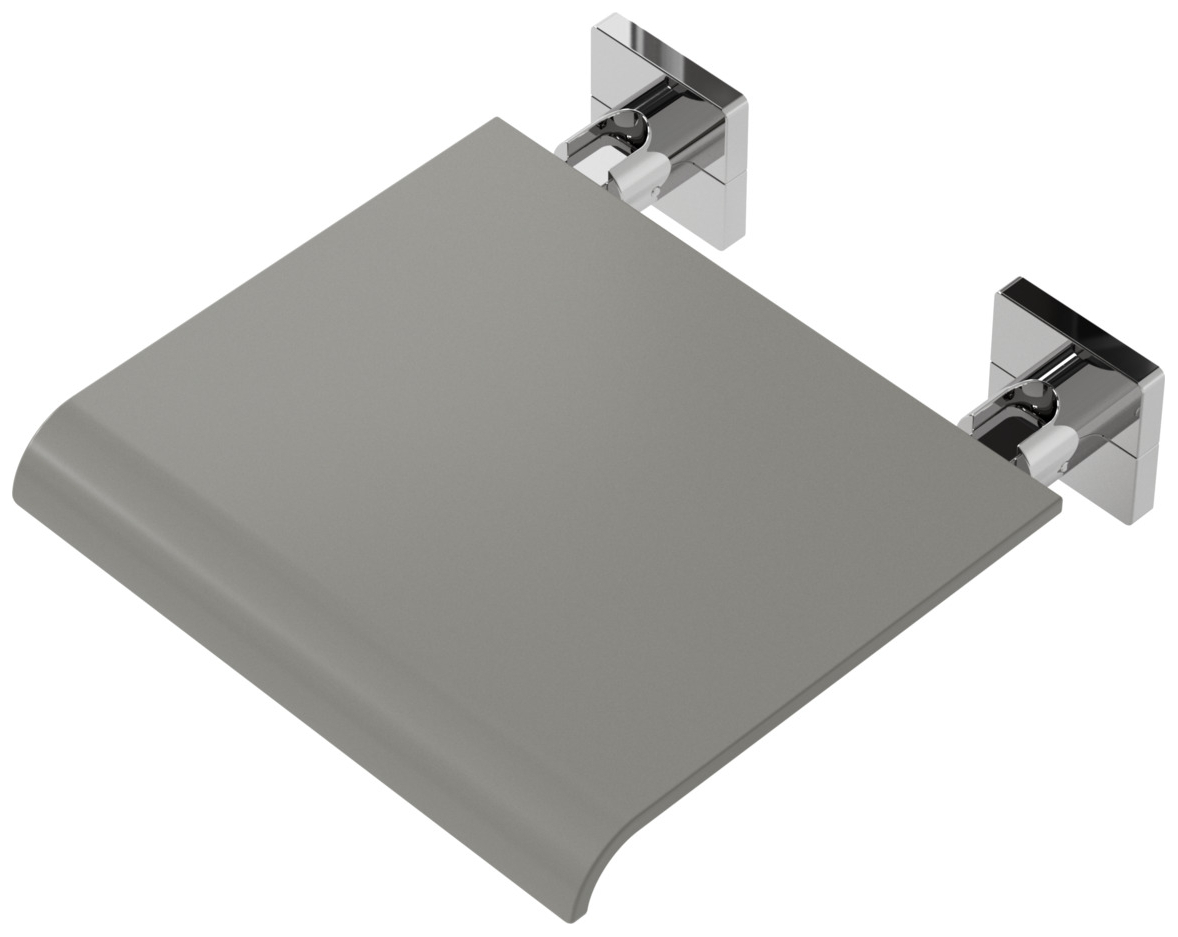 Klappsitz derby plus 362x91x381mm belastbar bis 110 kg, verchromt VIGOUR - Bild 3