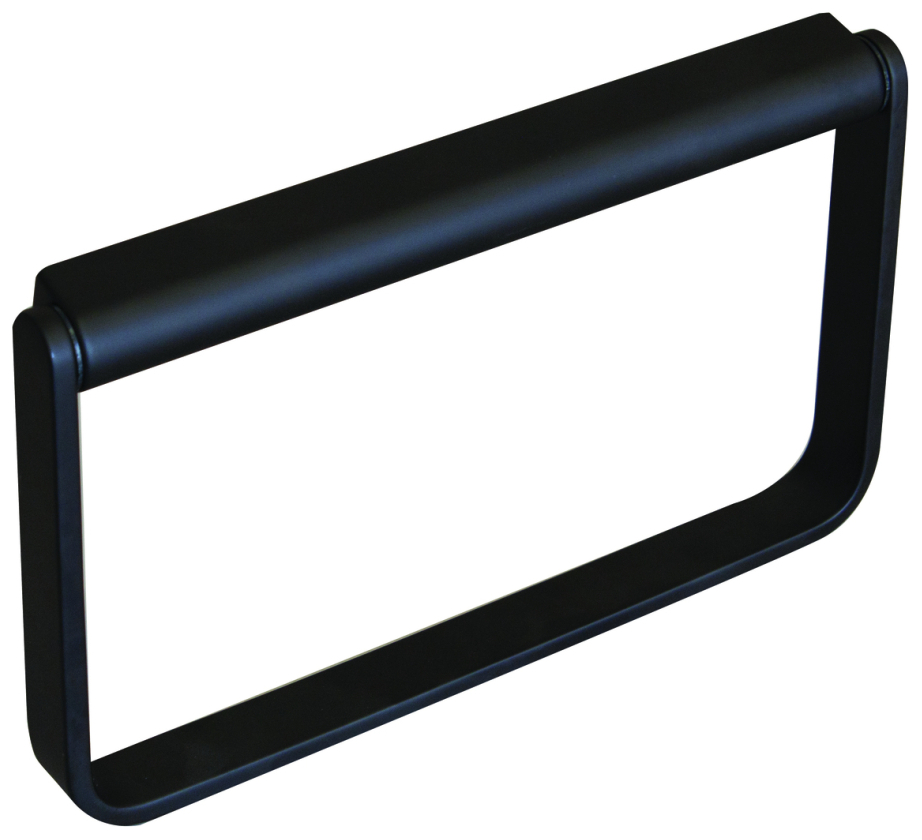 VIGOUR Handtuchring derby V3 schwarzmatt