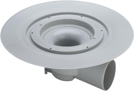 Viega Bodenablauf Advantix 70mm 4955.25 Kunststoff grau 289461 - Bild 1