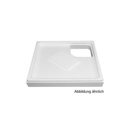 Kaldewei Duschwanne Duschplan 90x80x6,5 cm weiss Stahl 3,5 mm Modell 544-2 inklusive Träger - Bild 3