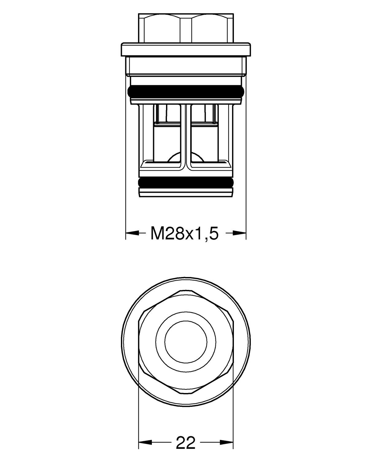 Grohe Sicherungseinrichtung 14055 für SmartControl FMS 14055000 - Bild 2