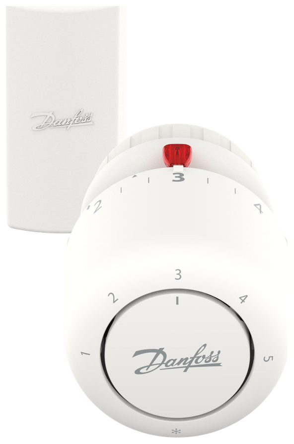 Danfoss Thermostatkopf Aero RA Click gasgefüllt 7-26°C Fernfühler 0-2 m, Frostschutz 015G4592 - Bild 2
