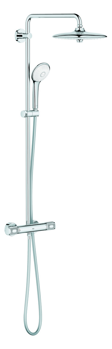GROHE Duschsystem Euphoria 260 Wandmontage Thermostat CoolTouch Kopfbrause chrom 27296003 - Bild 1